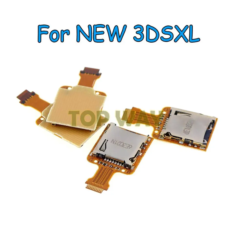 30pcs Originálne náhradné diely pre nové 3DSXL 3DSLL TF slot karty slot karty SD s doskou pre nové 3DS XL LL