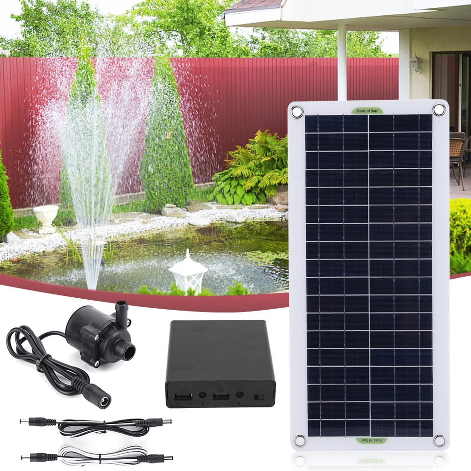 30W 800L/h DC 18V s nízkym hlukom Solárne čerpadlo bez kefy Soty