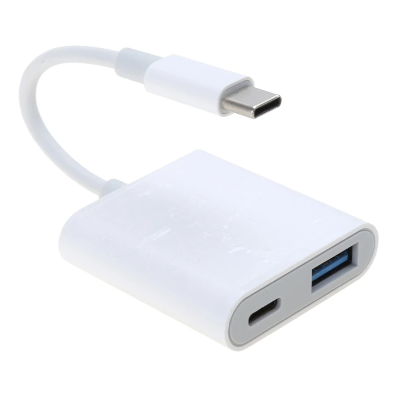 30W PD Nabíjanie Typ C OTGAND USB rýchle prenos dát prenosu káblov prevodník širokého kompatibility typu C Spliters