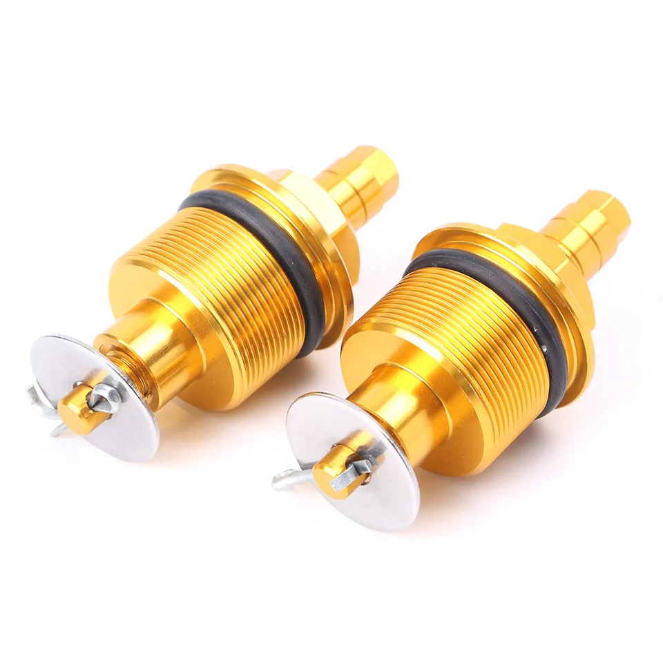 31 mm CNC hliníkový predný šokový tlmič skrutkového krytu skrutkovej uzáveru predpätie Vidlica skrutka pre Honda CBF125