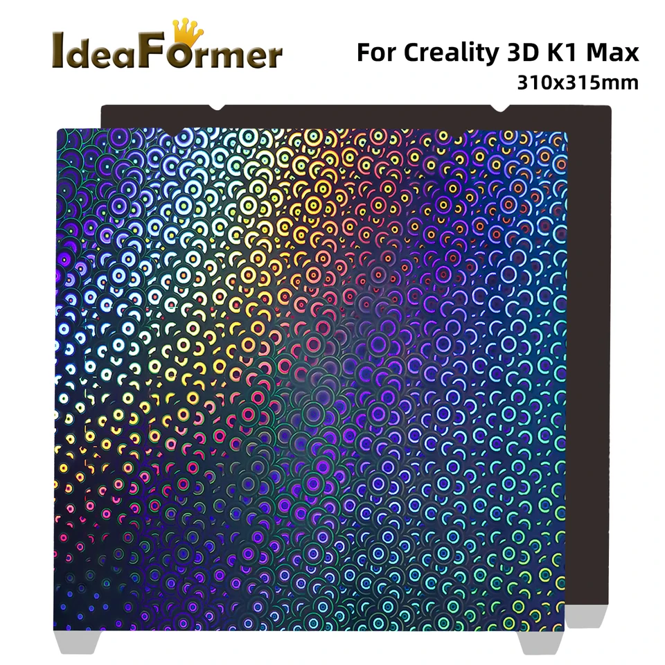 310 × 315 mm Pek List pre Creality K1 Max/Ender V3 Plus obojstranná magnetická pružinová oceľová doska 3D tlačiareň Vyhrievané lôžko