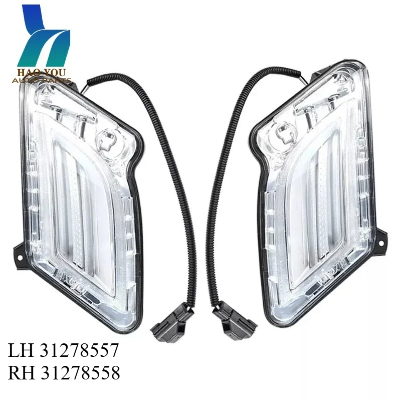 31278557 31278558 Denné svetlo LED Denné svetlo LED pre Volvo S60 V60 2011-2013