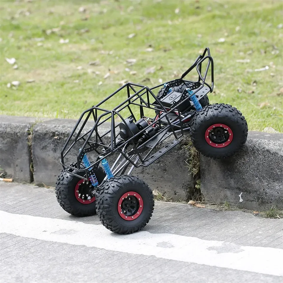 313 mm RC Rámový rázvorový rázvor podvozkového rádu s pokusmi pre 1/10 axiálne SCX10 II 90046 90047 RC Crawler Climbing Car DIY