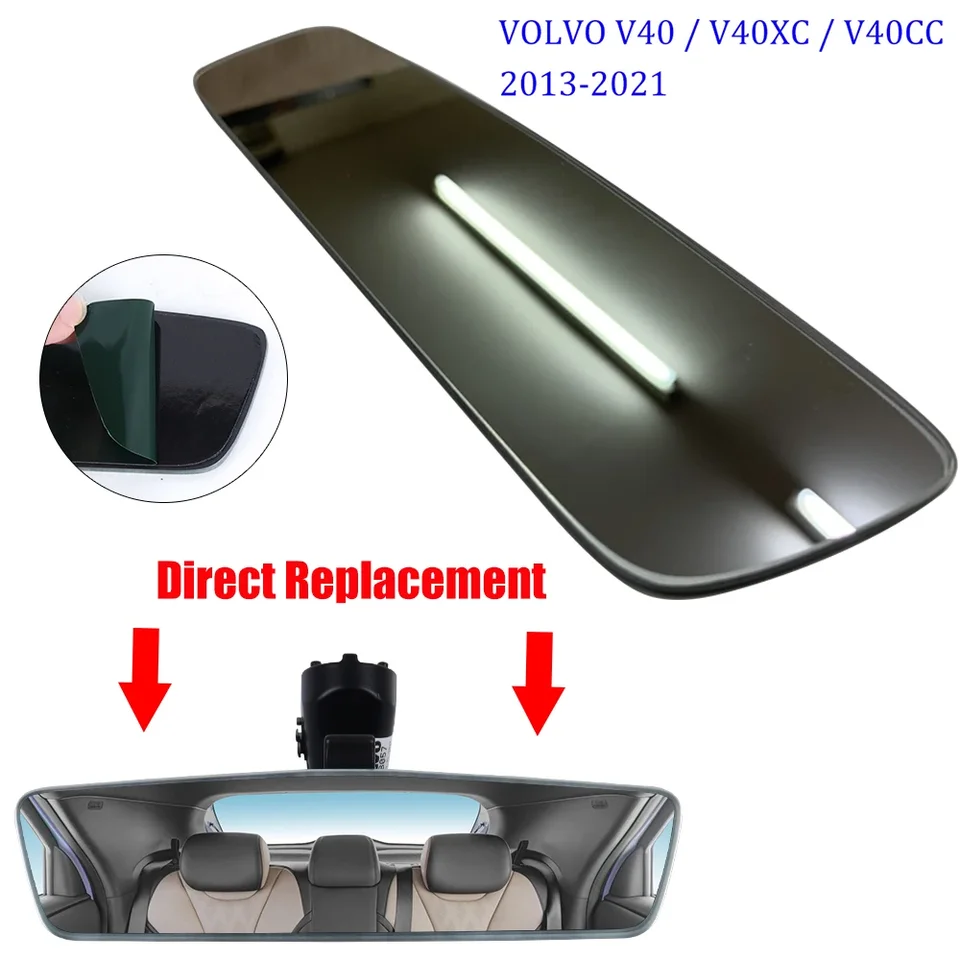 31468057 Vnútorné zobrazenie Zrkadlo Zrkadlo Výmena za Volvo V40 V40XC V40CC 2013 2014 2015 2016 2017 2018 2018 2019 2020 2021
