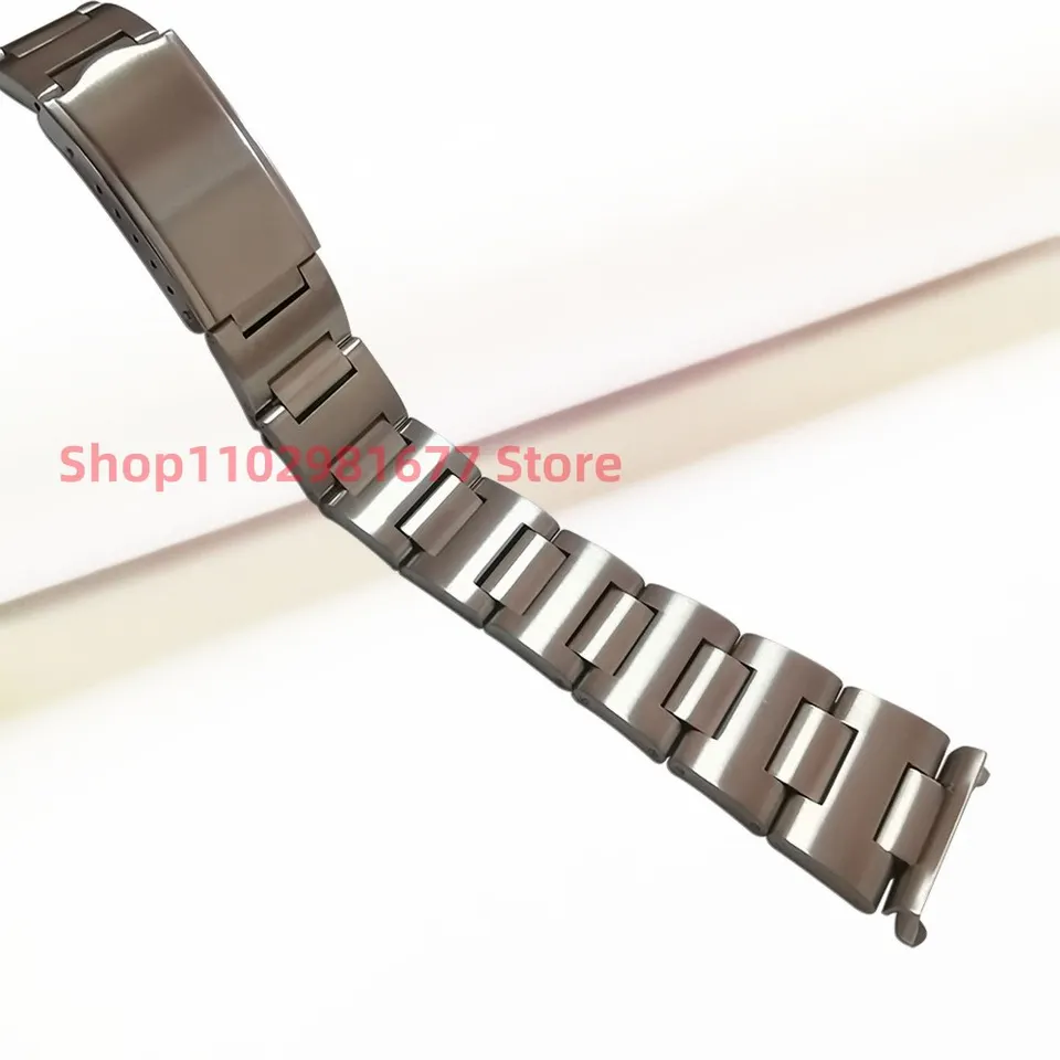 316L Brushed Nezajka Universal Straight Link Link Link Band Fit Fit for Seiko Divers 6105 6138 6139 6106 Náramok