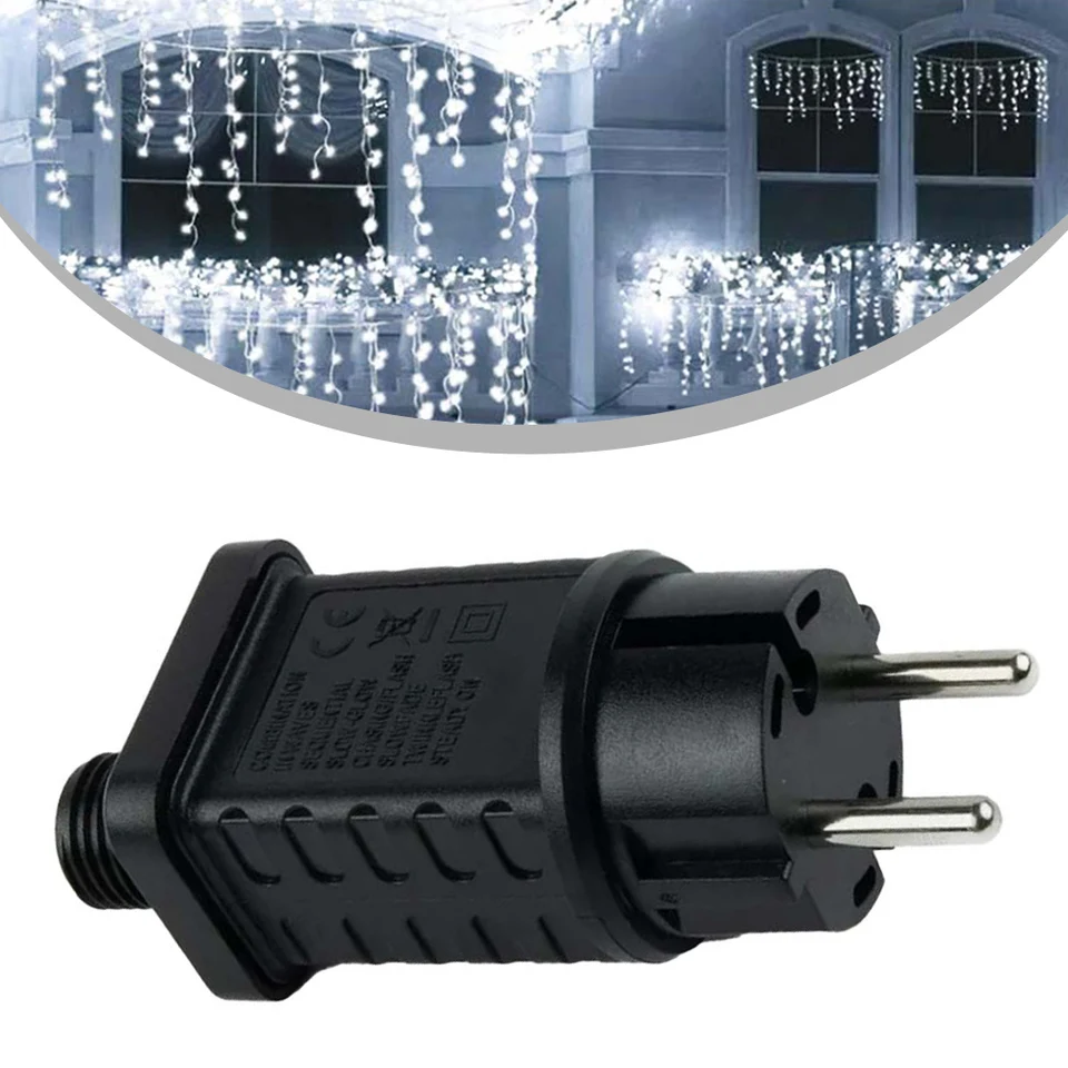 31V 3.6W Power adaptér EÚ-Plug 8 Funkčný LED svetlo transformátor Ovládač IP44 Vodotesný napájací adaptér napájania