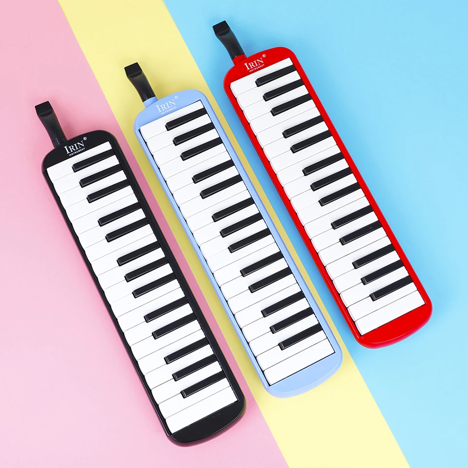 32/37 Keys Melodica Piano Keyboard v štýle hudobného nástroja Harmonica Mouth Organ s prepravou náustkových kusov vrecka Vzdeláva