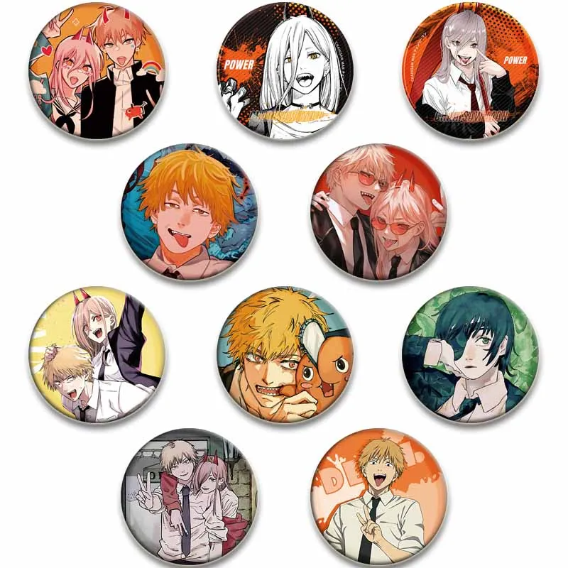 32/44/58 mm klasický anime znak Soft Tomto Pin PIN Prispôsobiteľná reťazová psa