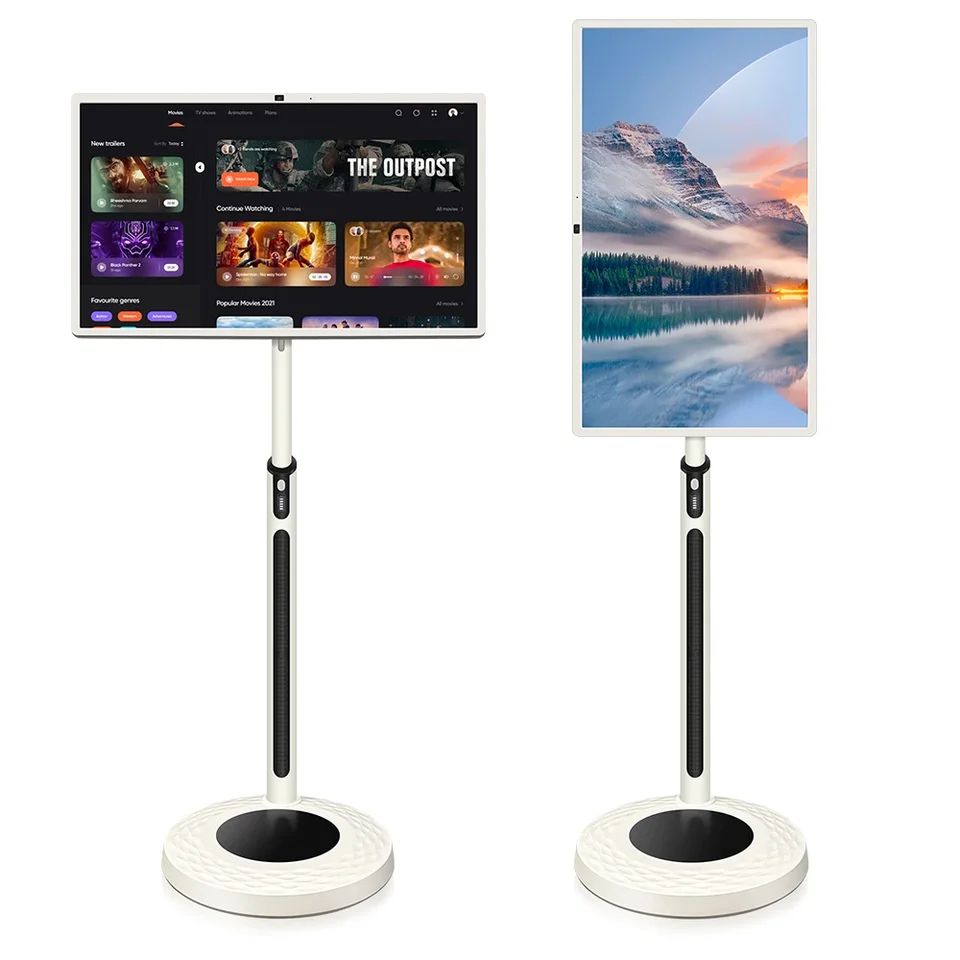 32 palcový prenosný displej LCD Displej s inteligentnou televíziou all-in-one s dotykovou obrazovkou Vzdelanie inteligentná rotujúca obrazovka TV Screen TV Screen