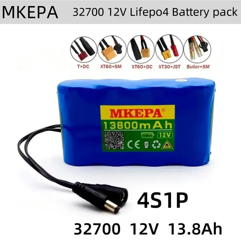 32700 LIFEPO4 batéria 4S1P 12,8V 1,38AH so 4S 40A vyváženým BMS pre elektrické lode a nepretržité napájacie napájanie 12V
