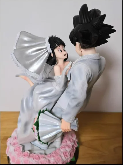 33 cm Dragon Ball Z Chi-Chi Son Goku Wedddding Ver Anime figures sochou hra pre deti akcia Zbierka Zbierka k narodeninám darček k narodeninám