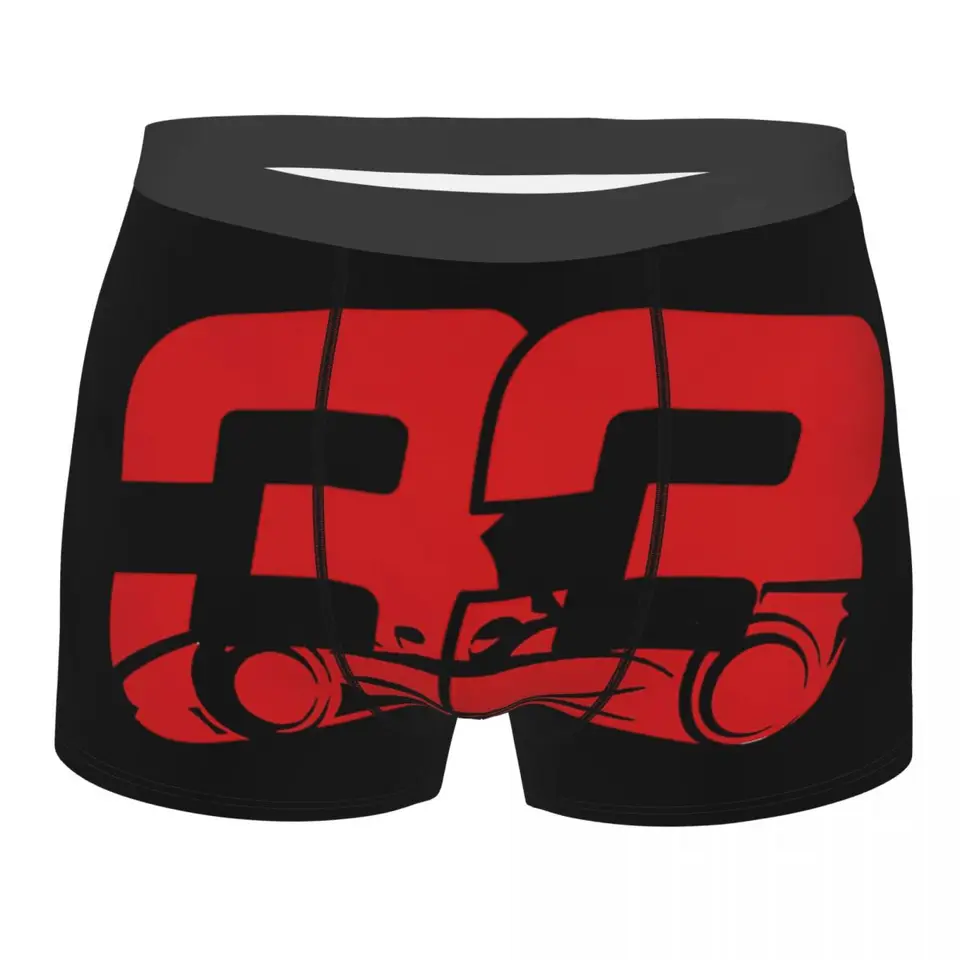 33 Design Man's Boxer Briefs Underwear F1 FIA Formula 1 Majstrovstvá sveta Vysoko priedušná vysokokvalitná darčeková myšlienka
