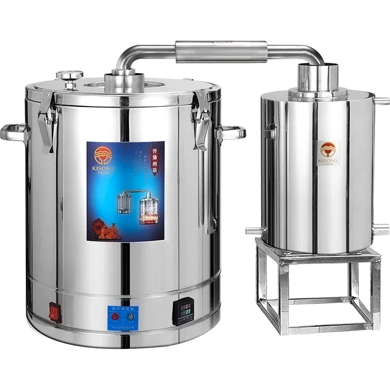 3300W z nehrdzavejúcej ocele Still pivovarnícke zariadenia Mikrobrewer Food Hydrosol Wine Distiller Distiller Distiller Whisky Liquor Brandy