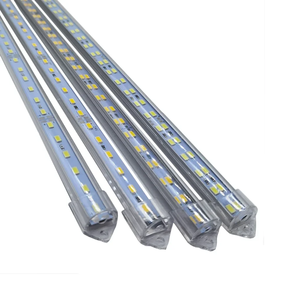 330x15 mm Veľkoobchod DC12V/24V 24/48 LED svetlo Svetlo Svetlo Tvrdý tuhý prúžk Light Hliníková škrupina+kryt PC 5730 Svetlá prúžk pre domácich majstrov