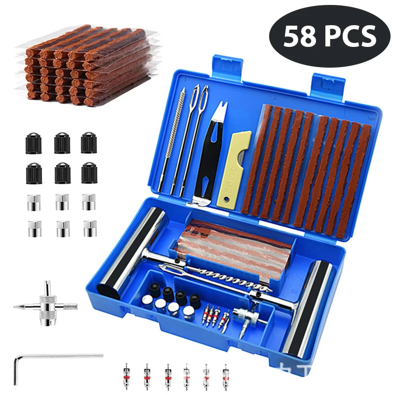 34/58 PCS Set Car Opravy pneumatí