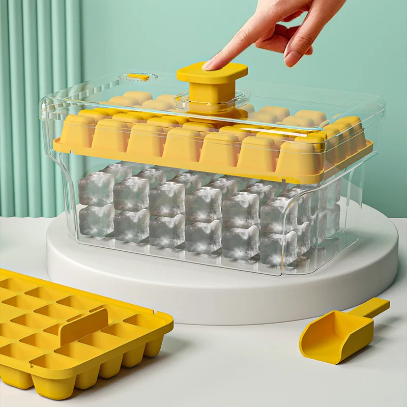 34/68 priehradky Domáce chladnička Domáca ľadová ľadová položka Food Ice Press