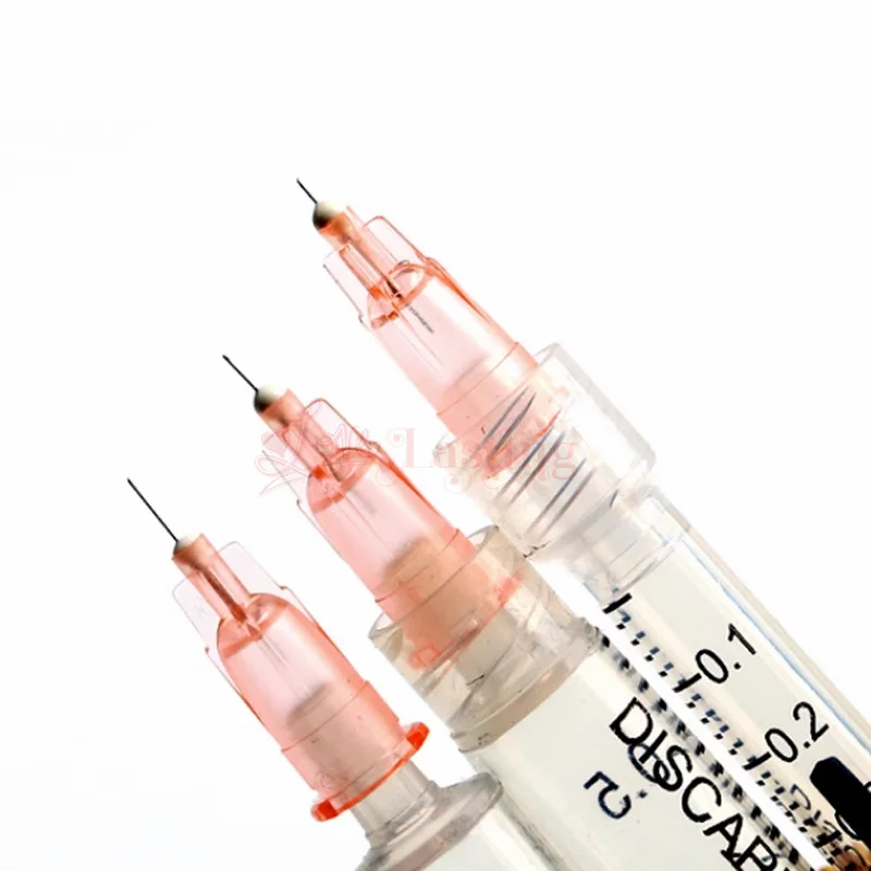 34g na jednorazová malá ihla 34GX1,2 mm/1,5 mm/4 mm ruka ihla Ultra Fine Beauty Single Head Tettoo Poly Tool Diely 20ks/veľa