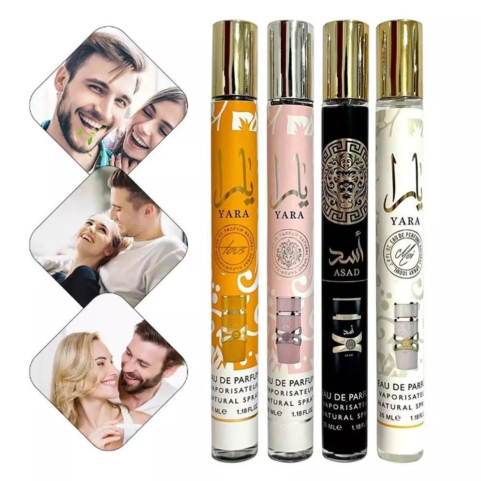35 ml cestovné parfumes Yara Parfumes Originálny luxusný eau de kolínsky muži Dubaj neutrálny drevený telesný sprej čerstvých žien Vôňa