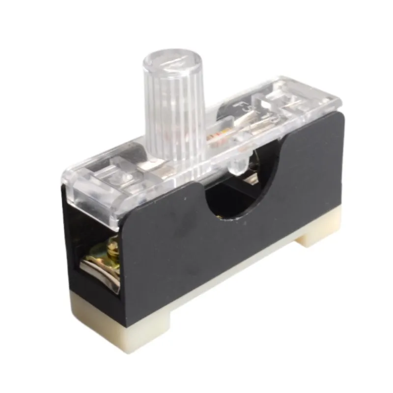 35 mm din Rail 6x30mm Glass Poist Držiak poistky Single Sprievodca poistkou s 10A poistkou