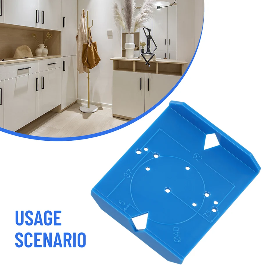 35 mm závesný otvor vŕtania Locator Lookator Locator Locator Guide Sprievodca vŕtačkou Šablóna pre umiestnenie a inštalačný nábytok dvere