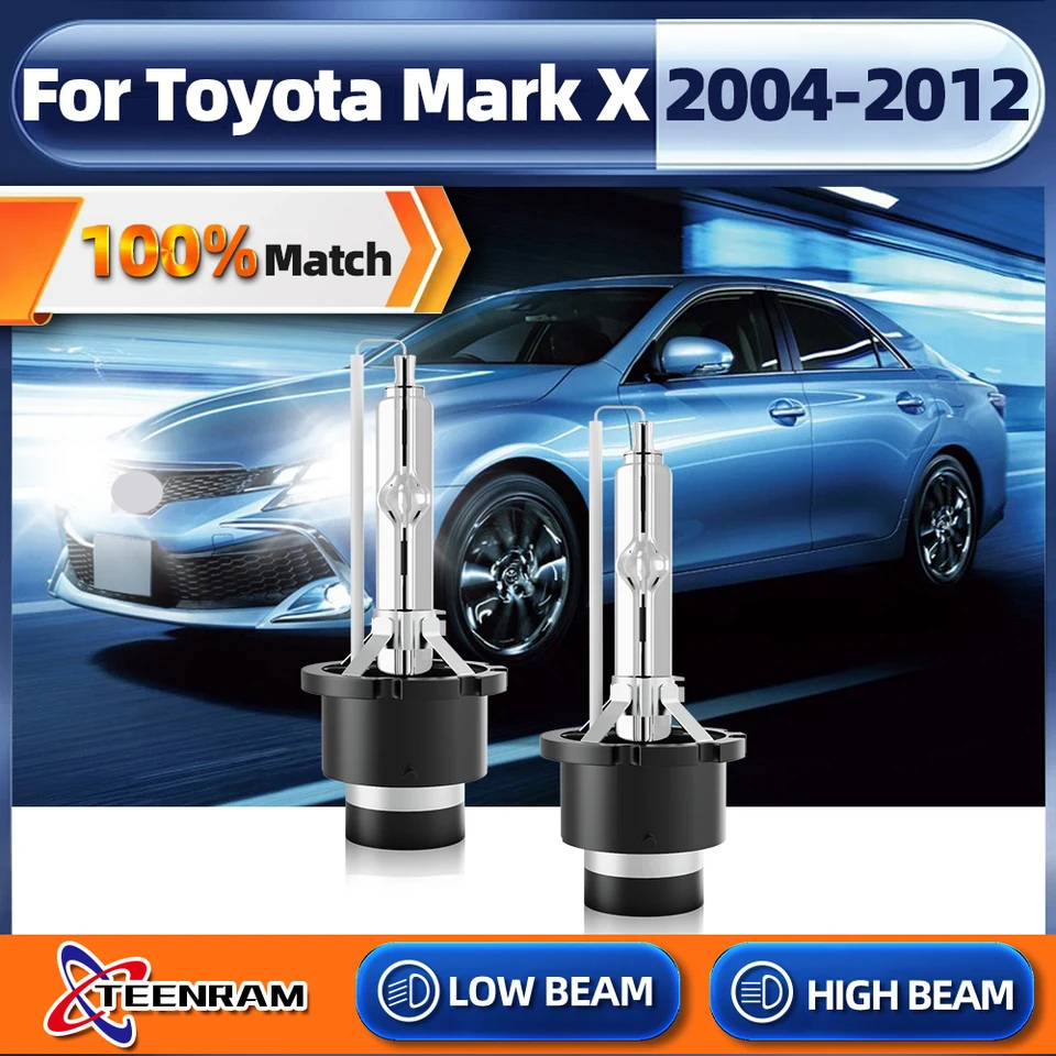 35 W D4S HID Xenon Svetlové žiarovky 6000K Biele auto Light 12V 20000LM pre Toyota Mark X 2004-2006 2007 2008 2009 2009 2011 2011 2011