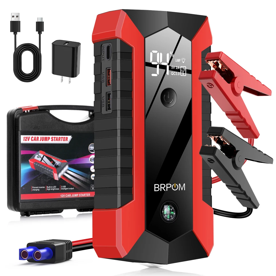 3500a Start Power Bank 29800MAH Jump Starter Booster Booster Externá batéria 12V Štartovacie zariadenie pre benzínovú naftu Powerbank