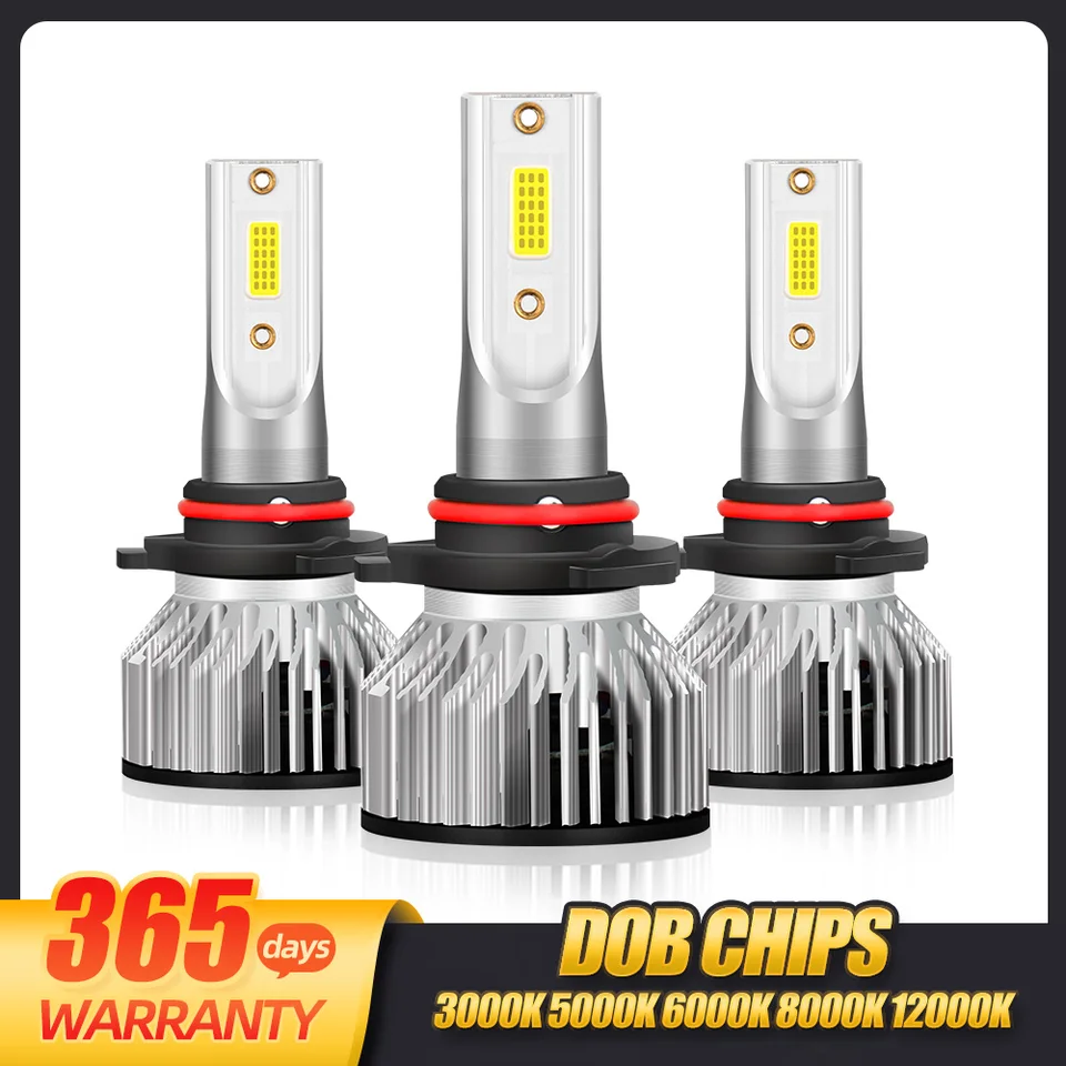 35W 12V 5000K LED svetlo LED svetlo H1 H4 H7 H11 9005 9006 9004 9007 H13 HI LO BEAM HB3 HB4 LED svetlomet LED žiarovka 3000K 6500K 12000K