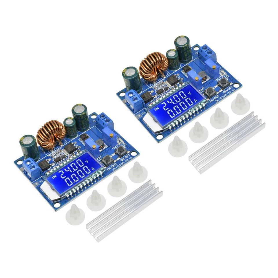 35W DC 5,5-30V až 0,5-30V Digitálny LCD displej Automatického zostupu nadol nadol dole Buck Boost Prevodník napájací napájací modul nastaviteľná doska