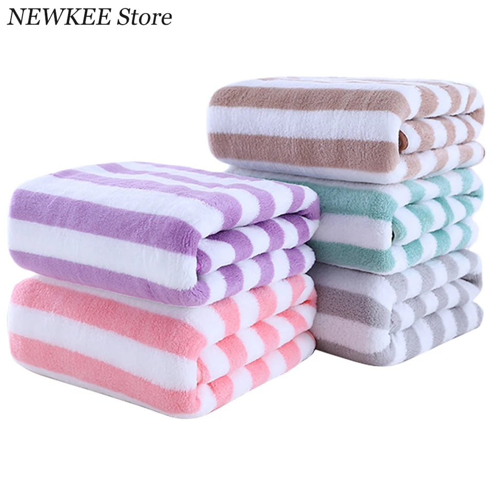 35x75 cm pruhy Absorpčné súpravy uterákov na rýchle vyschnutie