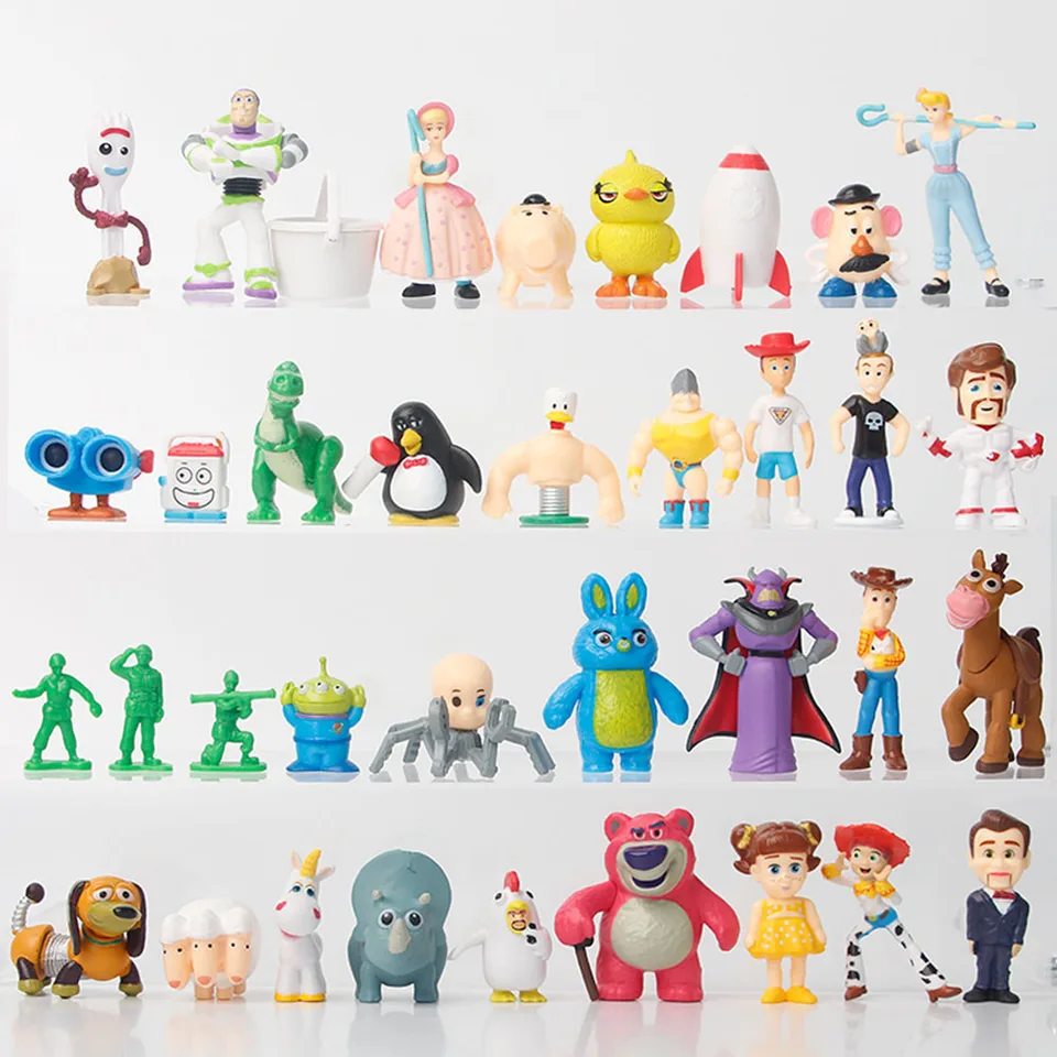 36 ks/set Disney Anime Cartoon Toy Príbeh
