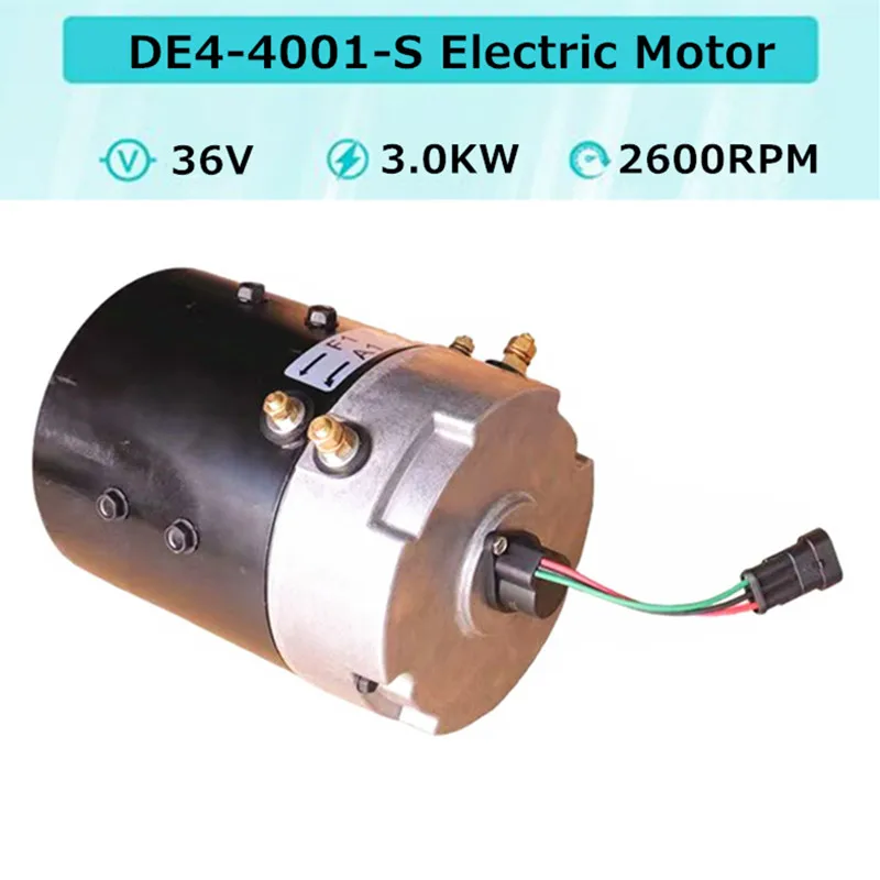 36 V 3,0 koní vysokorýchlostný elektrický motor ZQS36-3.0-T DE4-4001-S pre EZGO CLUB CAR atď.