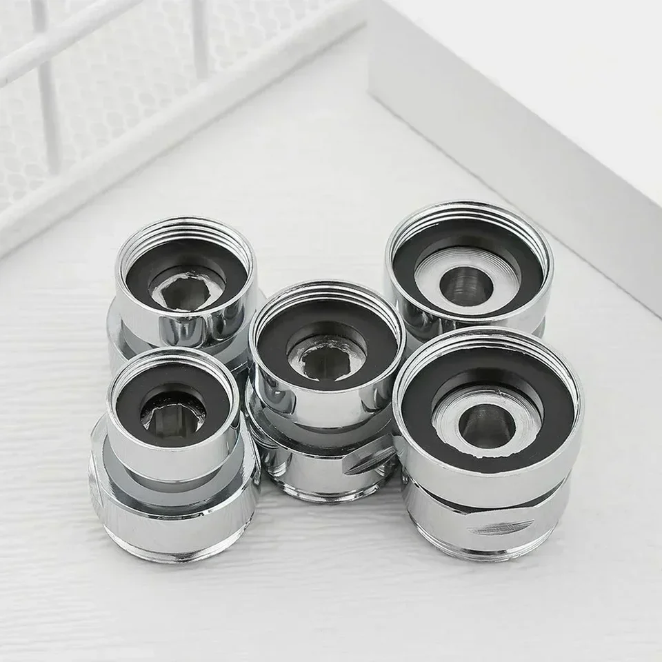 360 stupňov nastaviteľný konektor kohútikov Žena 16/18/20/22/22/24 mm až samce 22 mm