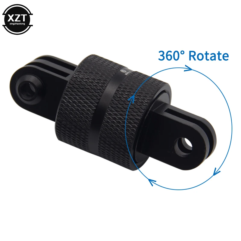 360 stupňov otočného rotujúcich hliníkových hliníkových zliatin adaptéra Adapter Mount Adsestor pre GoPro Hero 6 5 7 Xiaomi Yi 4K Sjcam Eken GoPro 6