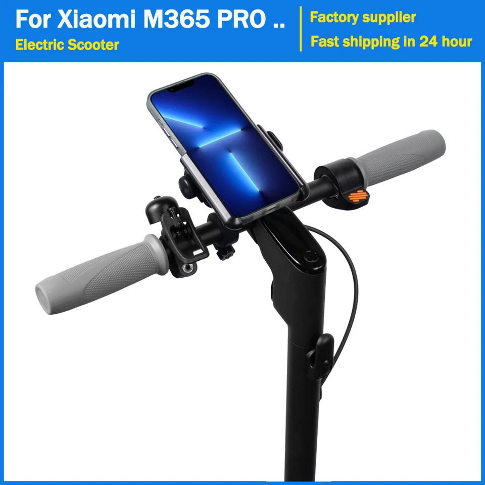 360-stupňový držiak na otáčanie telefónu pre Xiaomi M365 Pro 1S Mi3 Electric Secootter Rundine Rundine Runder Držiak držiak na cyklistické diely