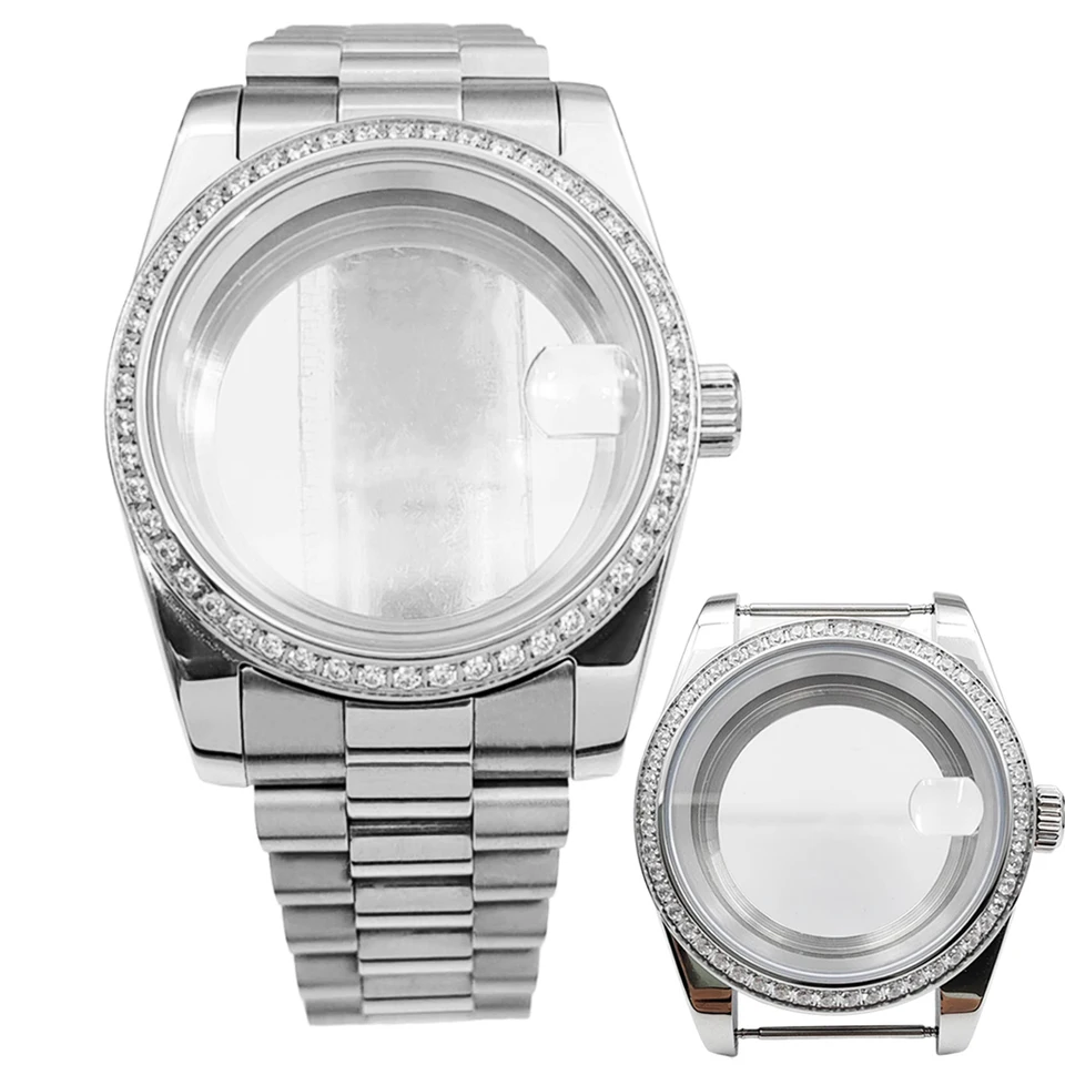 36mm 39mm hodinky Sapphire Glass pre NH35 NH36 ETA 2824 PT5000 ST2130 ETA2836 MIYOTA 8215 8205 821A Automatický pohyb automatického pohybu