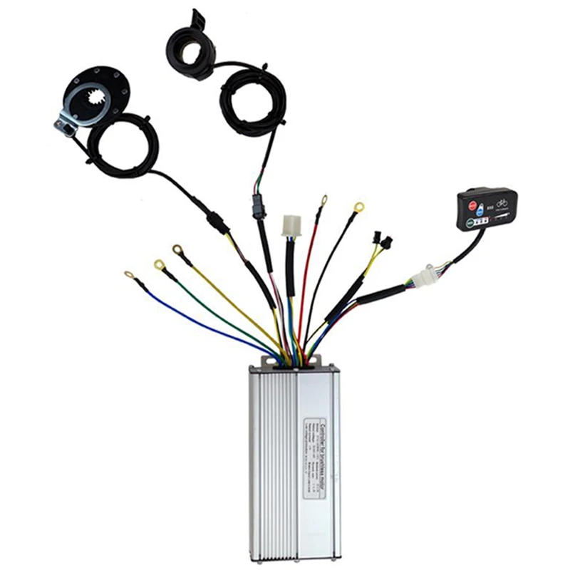 36V/48V 1500W 35A Elektrické bicykle sínusové vlnové ovládače KT LED880 Display & Thumb Fortle and Sensor SM doplnky