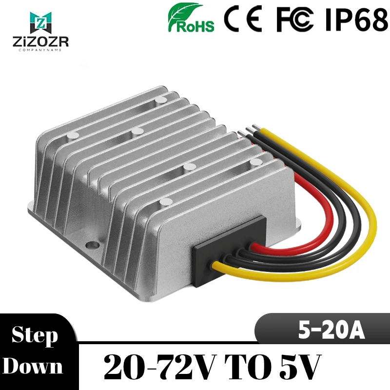 36V 48V 60V až 5V 5A 8A 10A 12A 15A 20A DC-DC KONVERTÁCIA BUCK Regulátorov Transformátory SPÔSOBENÉ OGNÁVA