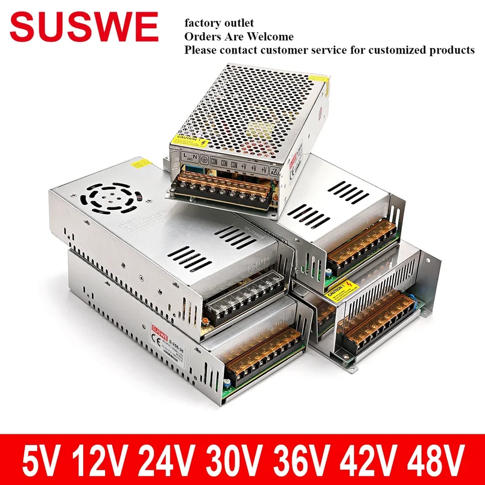 36v48v Spínací napájací zdroj 7A10A1A1A13.8A16.7AA20A22.2A33A Vysoký výkon 360W400W500W600W720W800W1000W DC Transformer