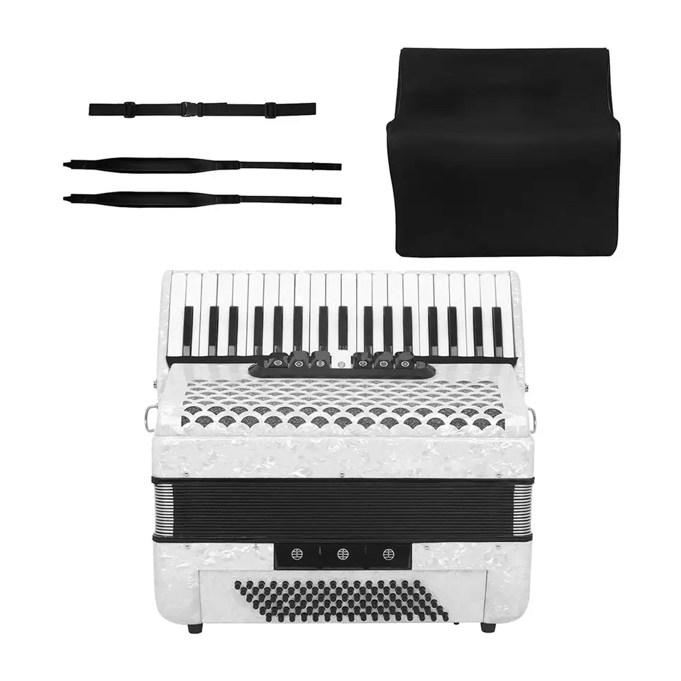 37 Kľúč 96 BASS Arbion CONCERTINA s popruhmi Vzdelávací hudobný nástroj Hand Keyboard pre milovníkov hudby pre dospelých začiatočníkov