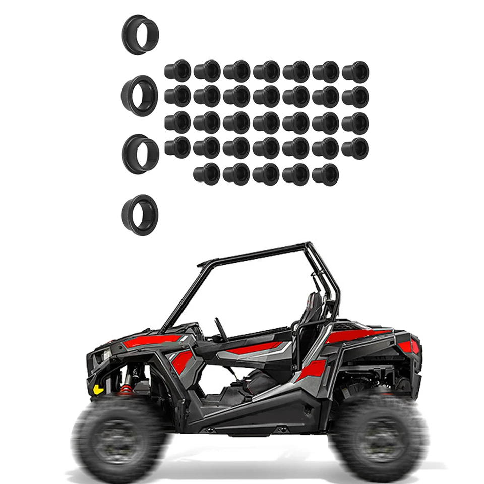 37ks predné a zadné ovládacie prvky A-rameno Bushings Kit pre Polaris RZR S XP 4 900 1000 2016 5450095 5436832