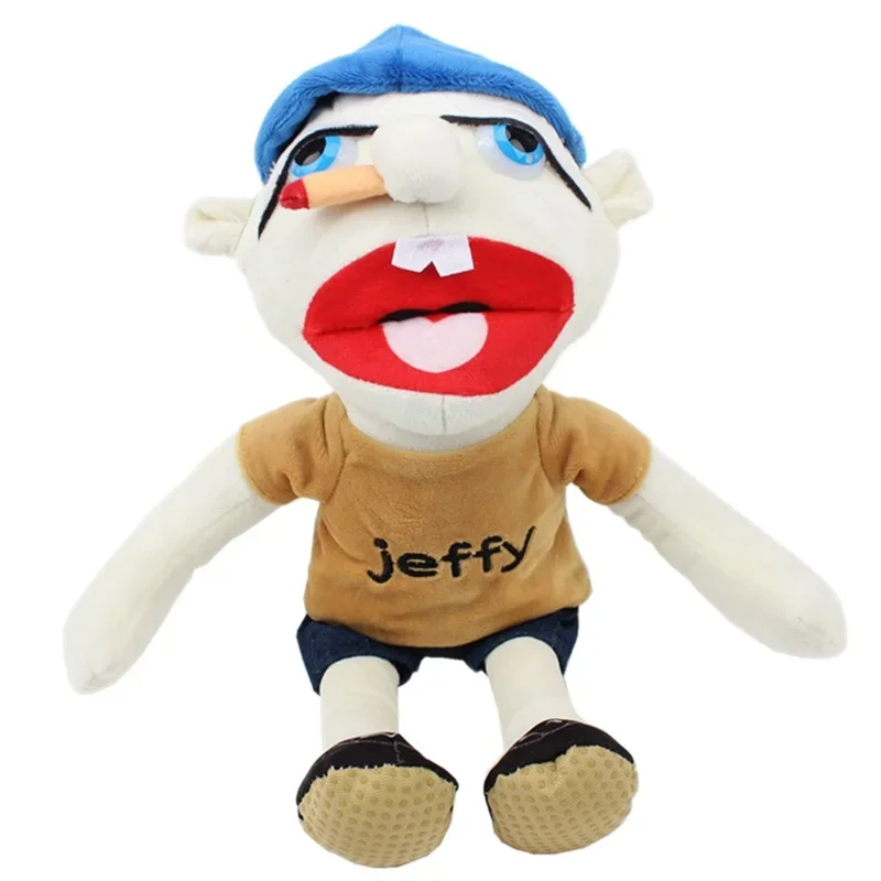 38/60 cm Jeff ruka bábka Detská plusová hračka Rodina talking show rola hre Doll Detské vzdelávacie zábavné narodeniny vianočné gif