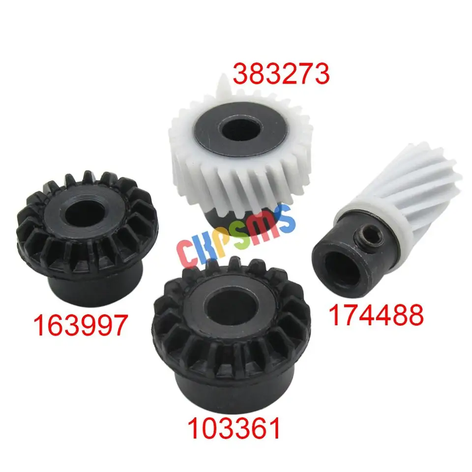 #383273+174488+163997+103361 4ks Hook Drive Gear Set Fit for Singer 500 Series 502 507 509 513 514 518 522+
