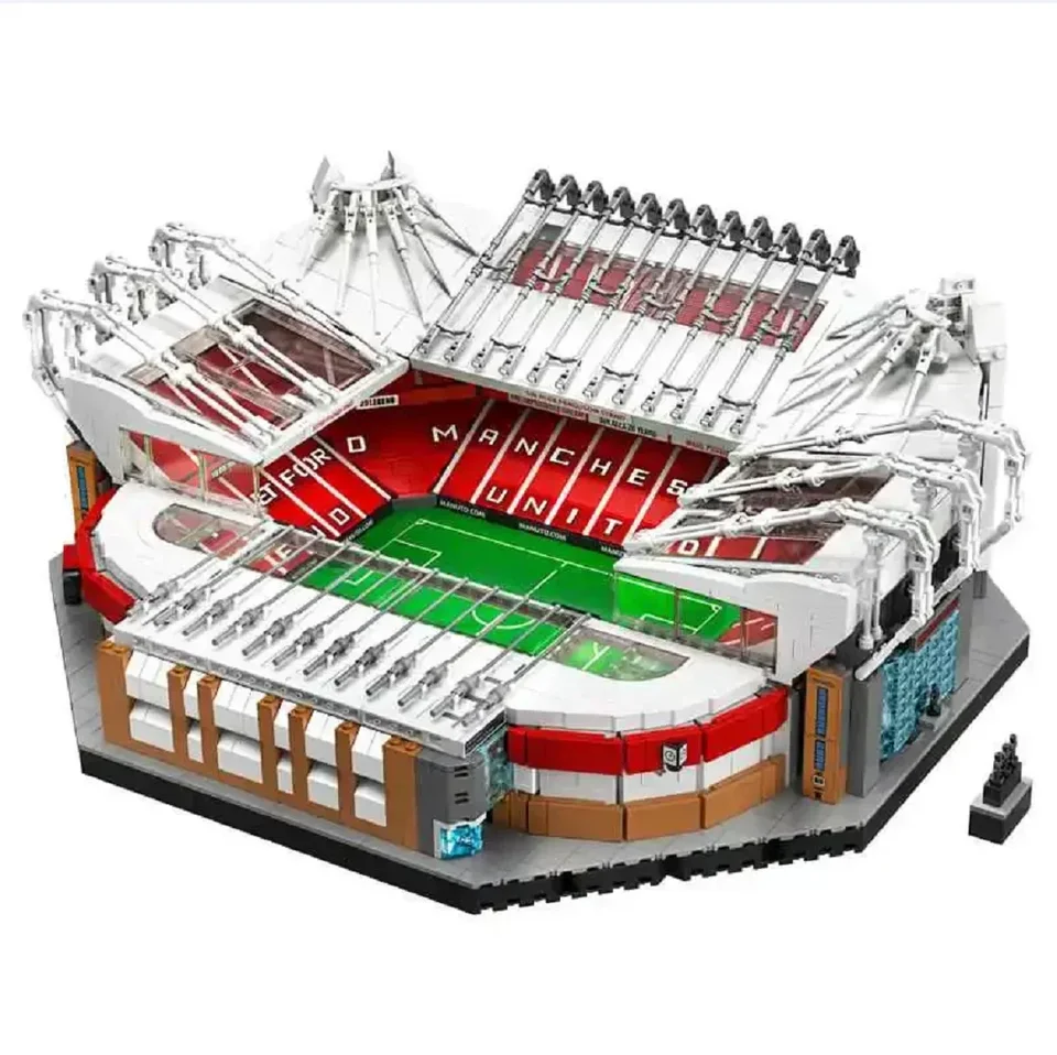 3898 PCS Old Trafford Manchester Building Blocks Blocks Football Football Štadión vianočné narodeniny