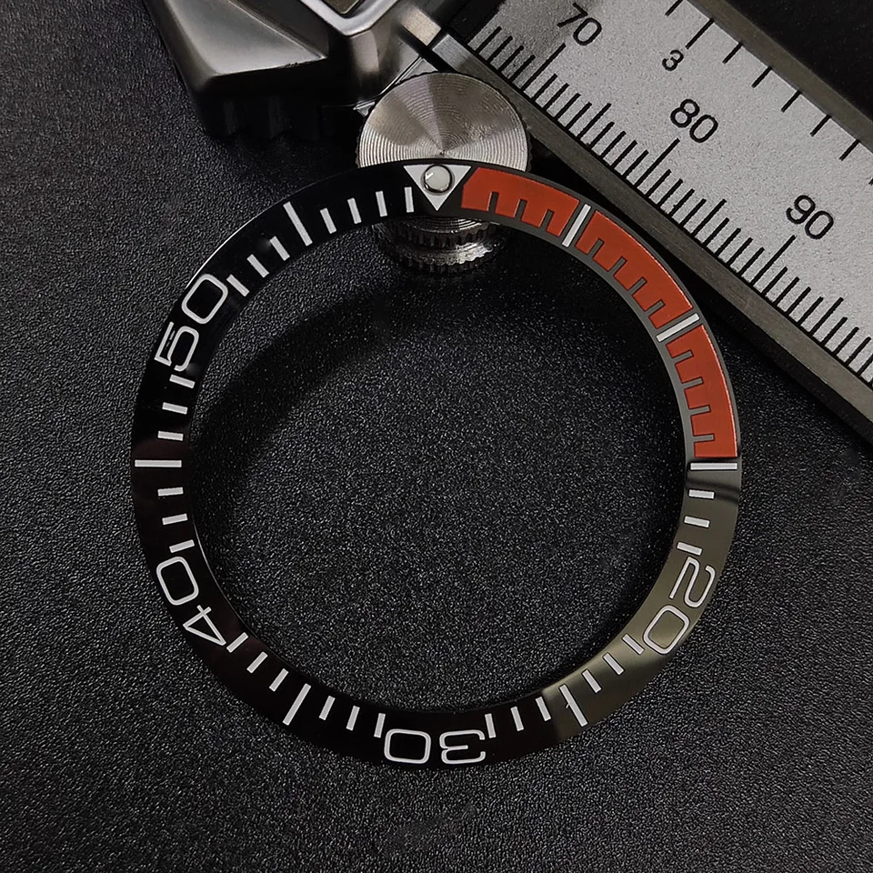 39,3*31,7 alebo 40,7*32,7 mm Svahkacia keramická rámová vložka Výmena hodiniek Príslušenstvo Keramická rámová vložka