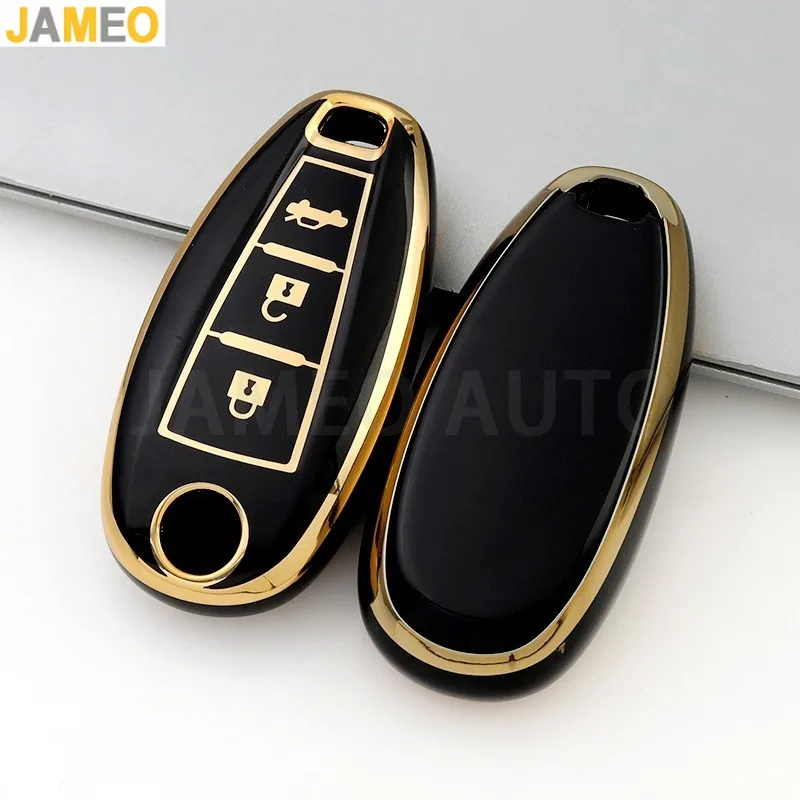 3Button TPU Car Smart Key Cover Case Case pre Suzuki Baleno Ertiga Ciaz Ignis Kizashi Swift SX4 S-Cross Vitars Chrániče Klávesnice