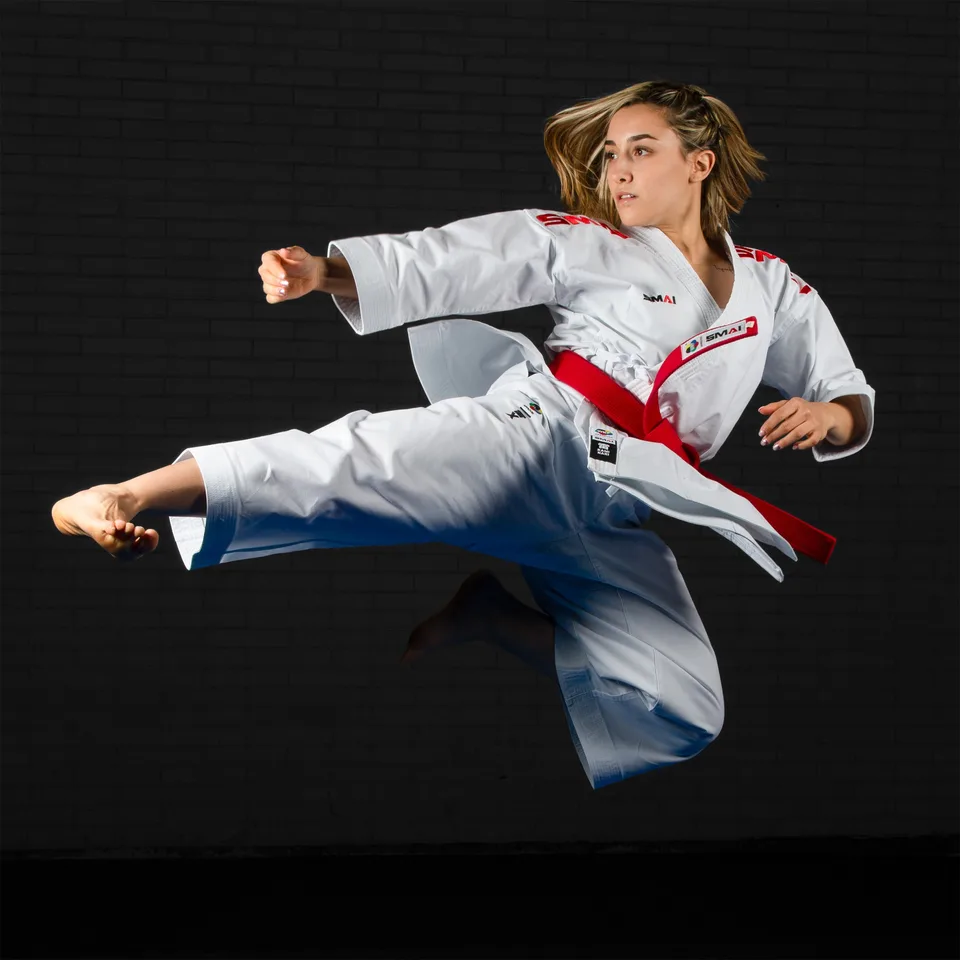 (3c) 14OZ Premium Kata Gi - Kaminari X Original Kata Karategi Gi Smai Oficiálny karate Kata uniformy Karategi Kata WKF schválený