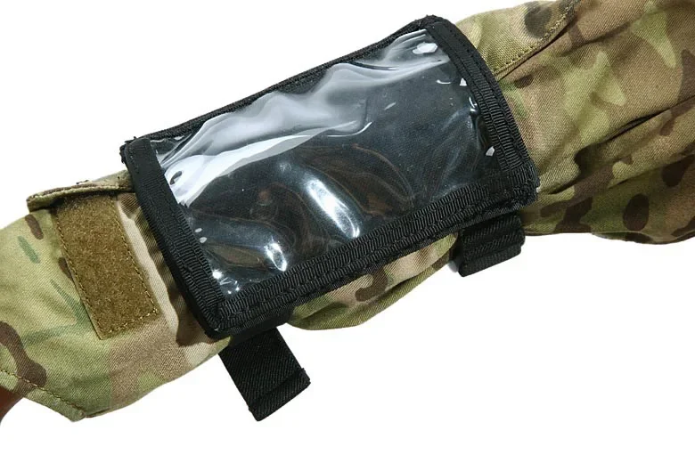 3Color Airsoft Tactical Outdoor Outdoor EDC Vstavané mapové balenie ramená kempingu zápästie dĺžky turistického puzdra doplnok batoh bk/opálenie/OD/fg