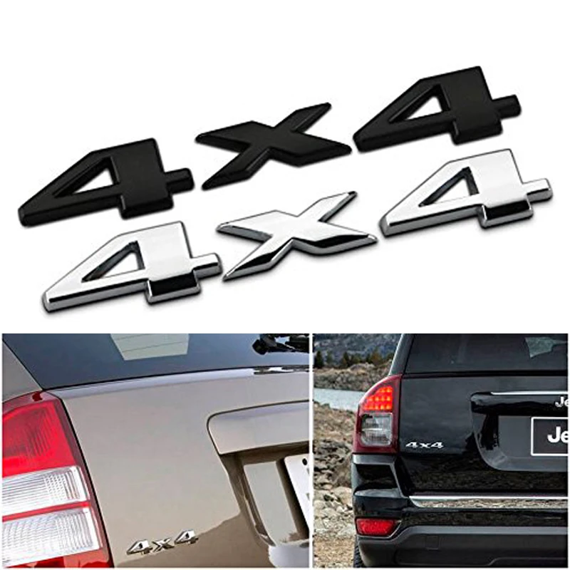 3d 4x4 Štyri kolesá Hnacie vozidlo Logo Znak odznaky pre Dodge Caliber Challenger nabíjačku Durango Grand