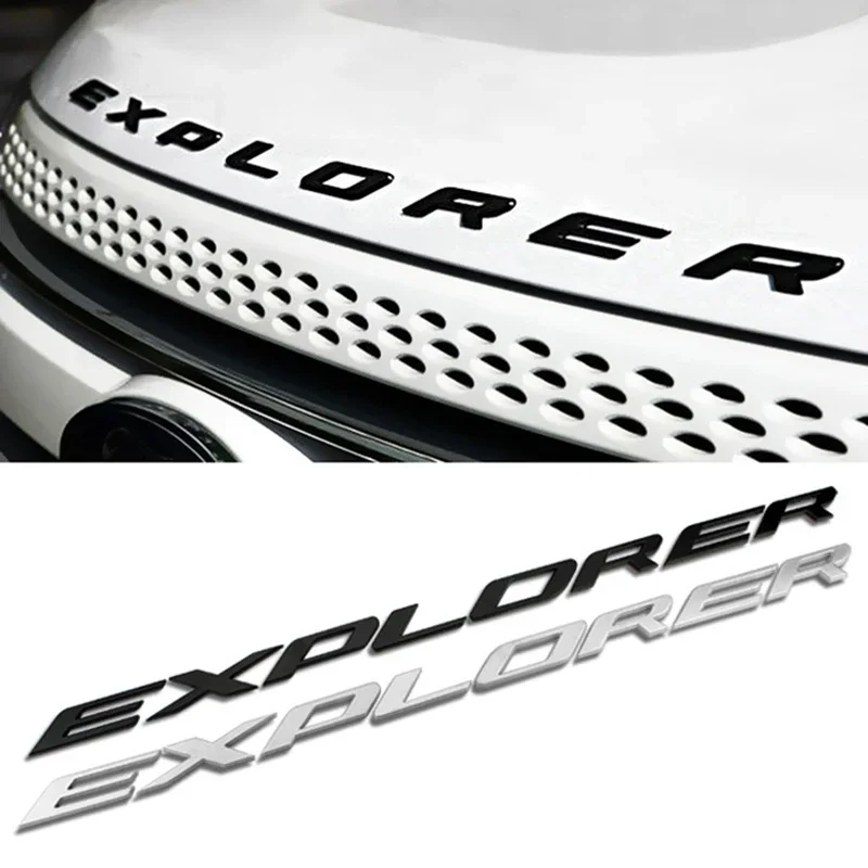 3D ABS Black Logo Explorer Emblem LEPERÁRY