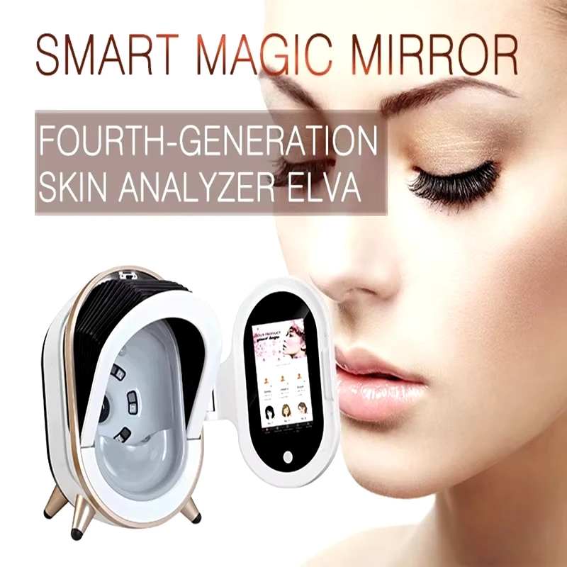 3D AI Scanner Face Fear Care Analyzer Machine Magic Mirror Monitor prenosná diagnostika analyzátora tváre analyzátor tester angličtina